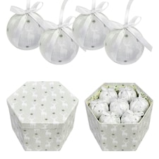 The Christmas Workshop Set of 14 Christmas Reindeer Baubles