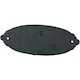 image 3 of Secret Garden Cast Iron Sign Plaque Door Wall House Gate Fence Post Rustic
