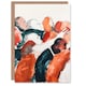 image 1 of Greeting Card Sport Rugby Football Scrum Close Up Watercolour Birthday