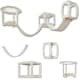 image 9 of NOVECRAFTO Modular Ceiling Cat Furniture – Wooden Hanging Cat Tower with Shelves, Bridge & Sleeper – Space-Saving Climbing System for Indoor Cats Brown