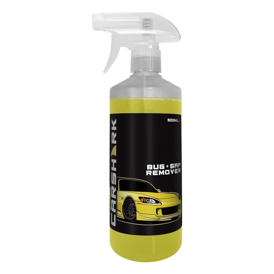 image 1 of CARSHARK Bug & Sap Remover 500ml – Fast Acting Car Cleaner for Dried Bugs, Tree Sap, Bird Droppings & Road Grime