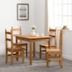 image 3 of Corona Budget Dining Set - Distressed Waxed Pine | Brown | 5