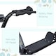 image 2 of HOMCOM Push Scooter Teen Kids Stunt Bike Ride On with 12" EVA Tyres, Black