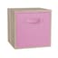 Antique Oak & Light Pink