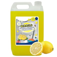 2 x 2.5 Litre Concentrated Lemon Floor Cleaner Ideal For All Surfaces