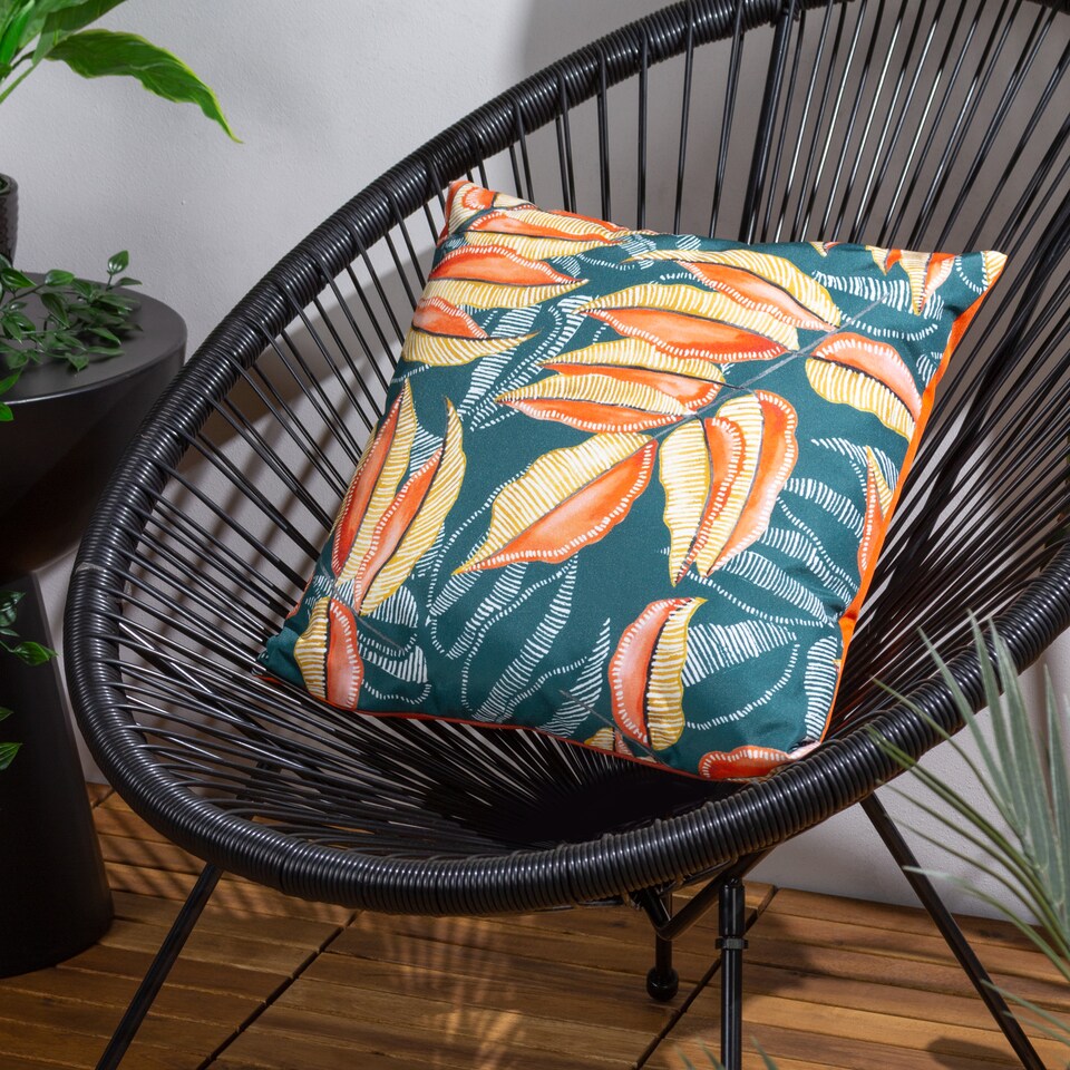 image 1 of Wylder Ebon Wild Sakia Outdoor Cushion