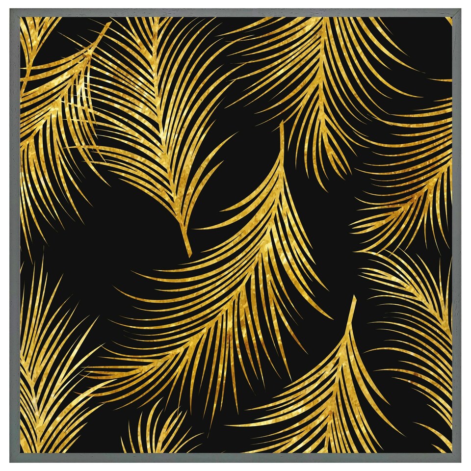 image 1 of Golden tropical (Picture Frame) Brown | M