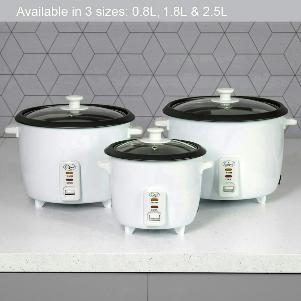 image 1 of Quest 0.8L Rice Cooker