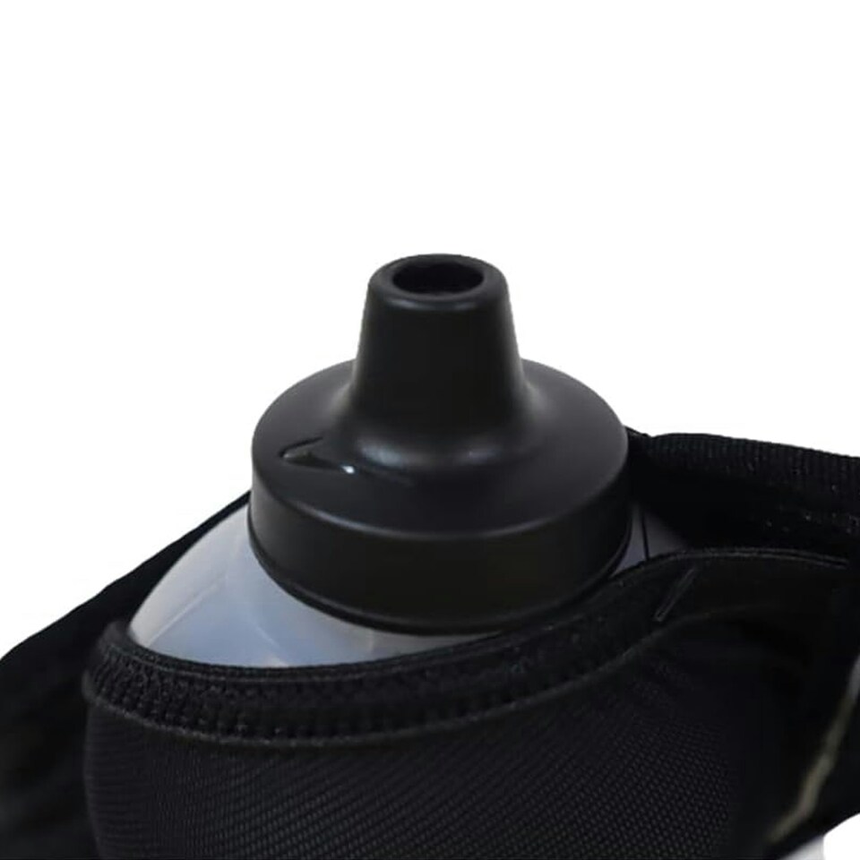 image 1 of Nike Stride 2024 Flex Bottle Bag - Black - 340ml Black