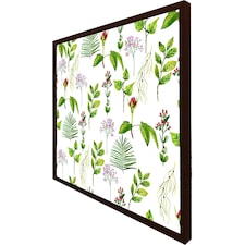 Selection of laves & flowers (Picutre Frame) Brown | XL