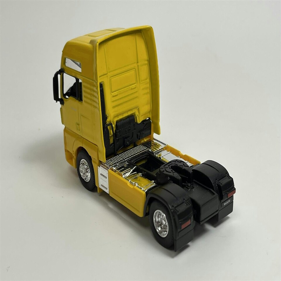 image 1 of Man TGX XXL Yellow 1:64 Scale Welly Truck Tractor 68010S