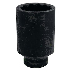39mm Metric 1/2in Drive Deep Impact Socket 12 Sided Bi-hex For Axle Spindle