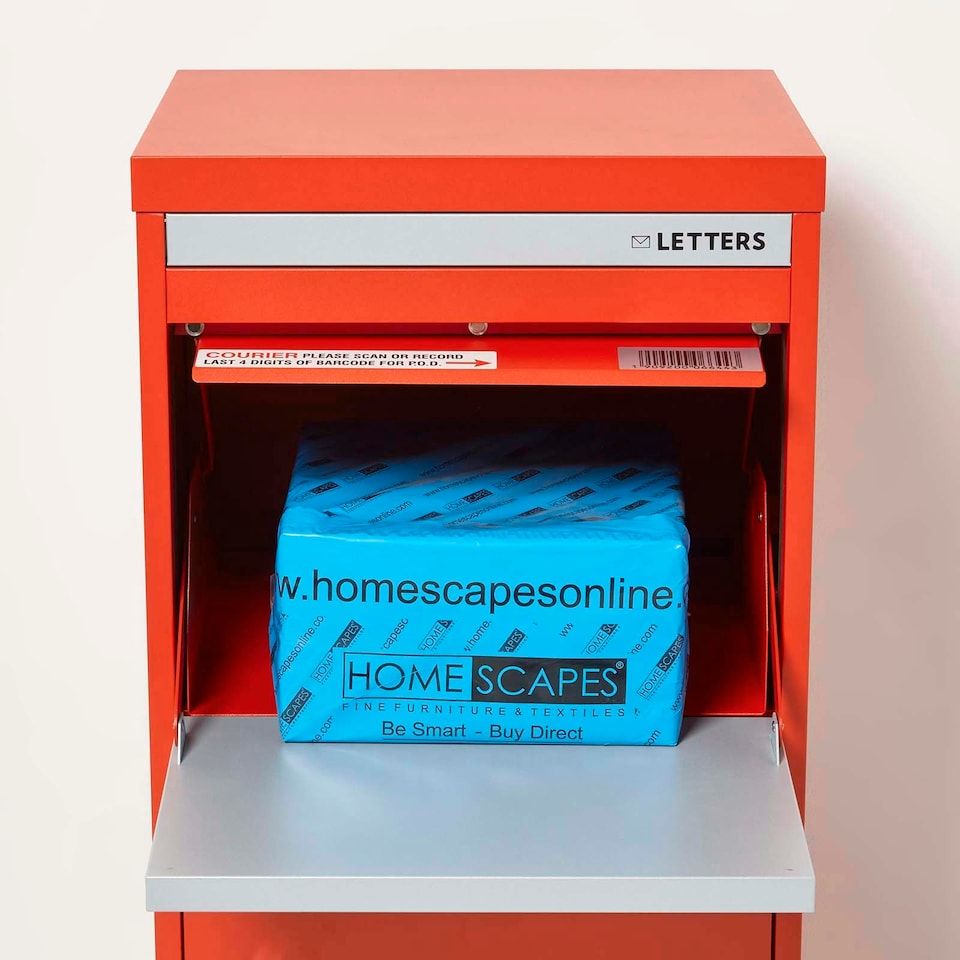 image 1 of SMART PARCEL BOX® Extra Large Front & Rear Access Red Red