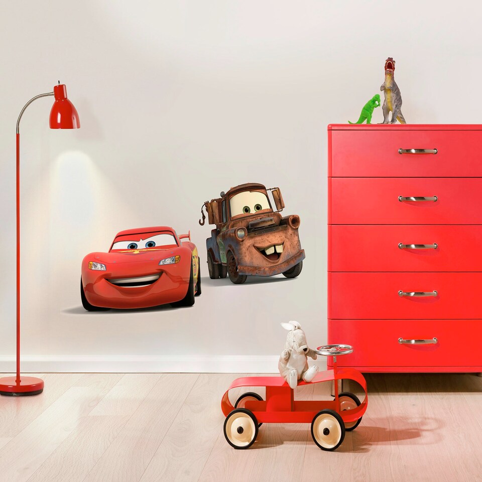 image 1 of Disney Cars Ka-Chow Self-Adhesive Window Stickers
