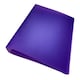 image 4 of Pack of 10 A5 Slim Purple Translucent Ringbinders by Janrax