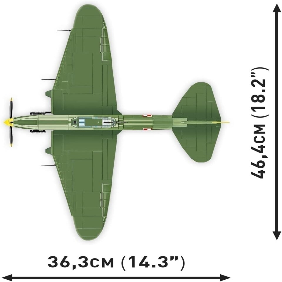 image 1 of Cobi - World War II -  IL-2M SHTURKMOVIK (625 Pieces)