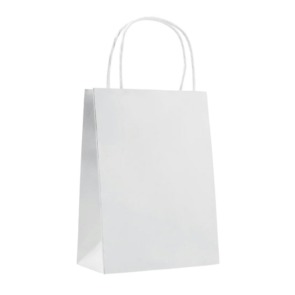image 1 of MidOcean Paper Gift Bag - White - 36cm x 26cm x 11cm White