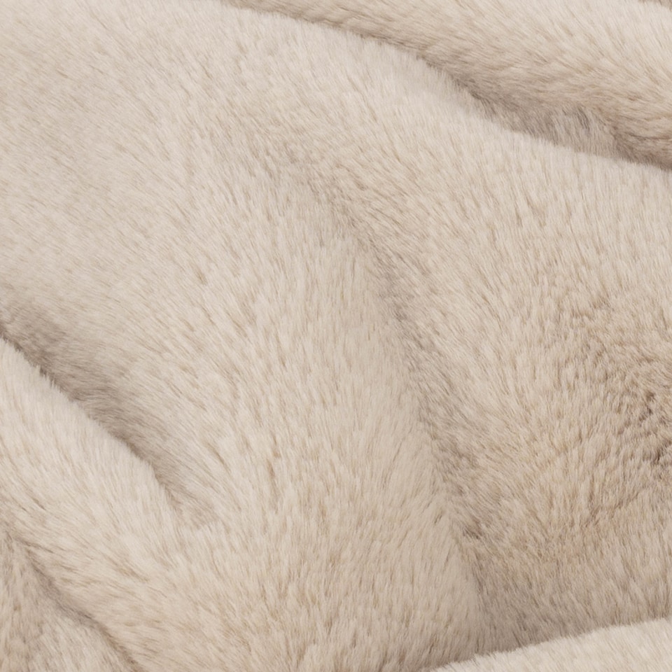 image 1 of Furn Kallu Double-Sided Faux-Fur Throw