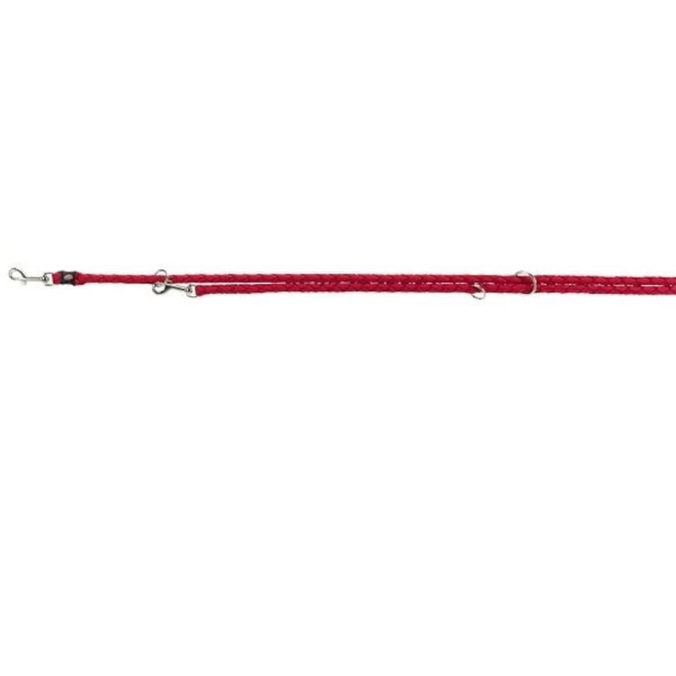 Trixie Cavo Adjustable Dog Leash - Red, S-M