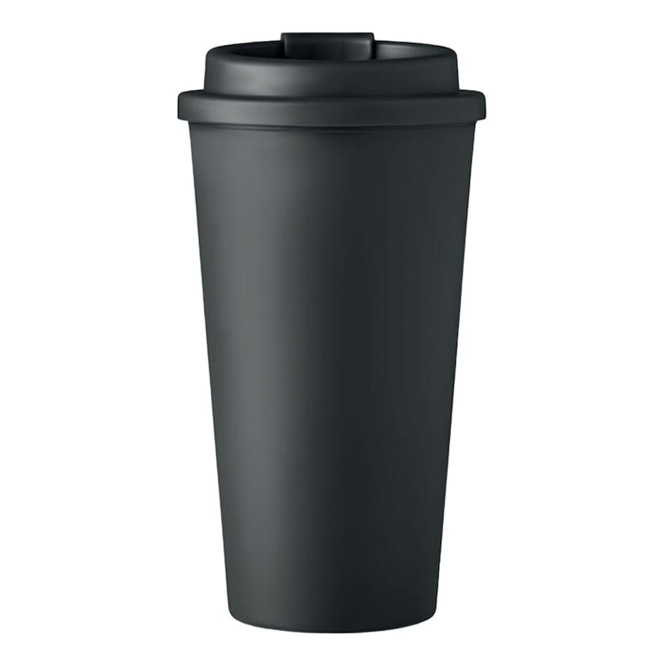image 1 of MidOcean Tuesday Double-Walled 450ml Tumbler - Black - One Size | Black | 1
