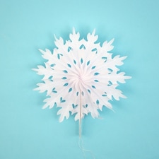 Christmas 3D Snowflakes Hanging Decorations - Pack of 3