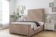 image 2 of Sloomy Pemberton Mink Naples Deep-Sided Bed Frame With 50" Upholstered Headboard 6' Super King