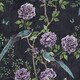 image 1 of Vintage Chinoiserie Wallpaper in Midnight Multi