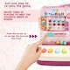 image 4 of Music & Light Educational Ball Roll Toy - Interactive Train Playset with 6 Colourful Balls, Lights, Music, Number & Colour Learning, Coordination-Building Toddler Toy for Ages (Pink)