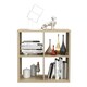 image 4 of Mauro 2x2 Storage Unit in Sonoma Oak
