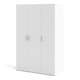 image 3 of Space Wardrobe 3 Doors White 1750