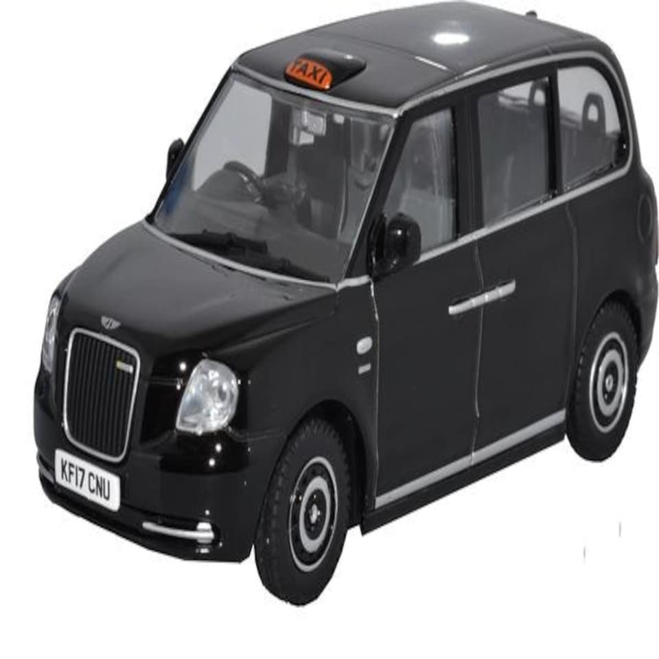 Oxford Diecast Taxi TX5 Black