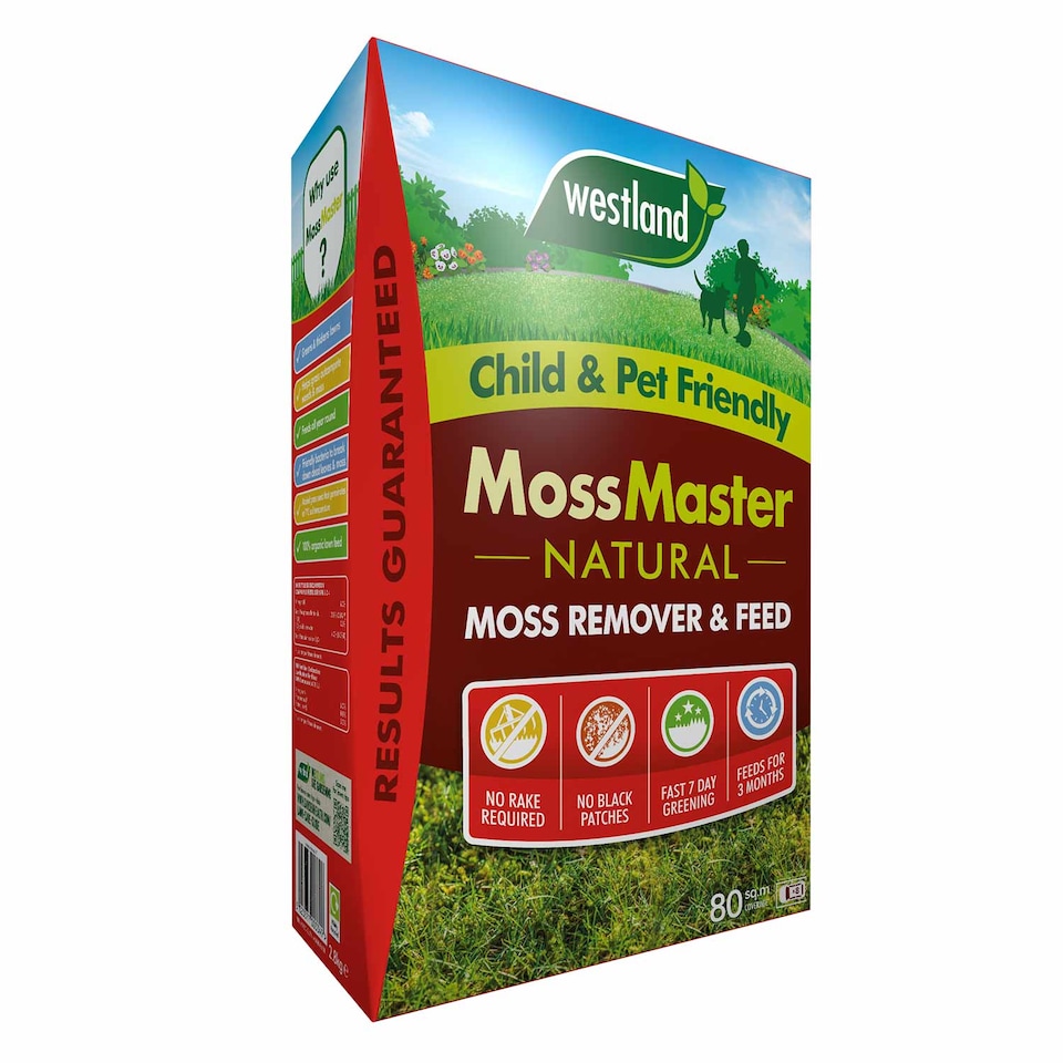 image 1 of Westland Moss Master Natural Moss Remover and Slow-Release Lawn Feed 400 sqm