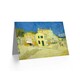 image 2 of Vincent Van Gogh Yellow House Blank Art Card