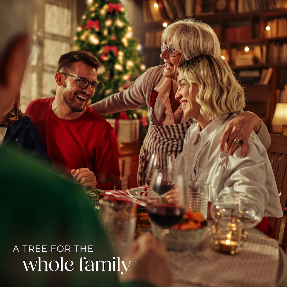 image 1 of Christmas Tree Comet - artificial Christmas tree in green with lifelike look | Green | green | 1