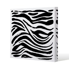 Zebra Stripes Print (Canvas Print) 61 x 61 x 4cm
