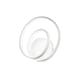 image 1 of OZ Dimmable Swirl Integrated LED Wall Lamp White, 3000K