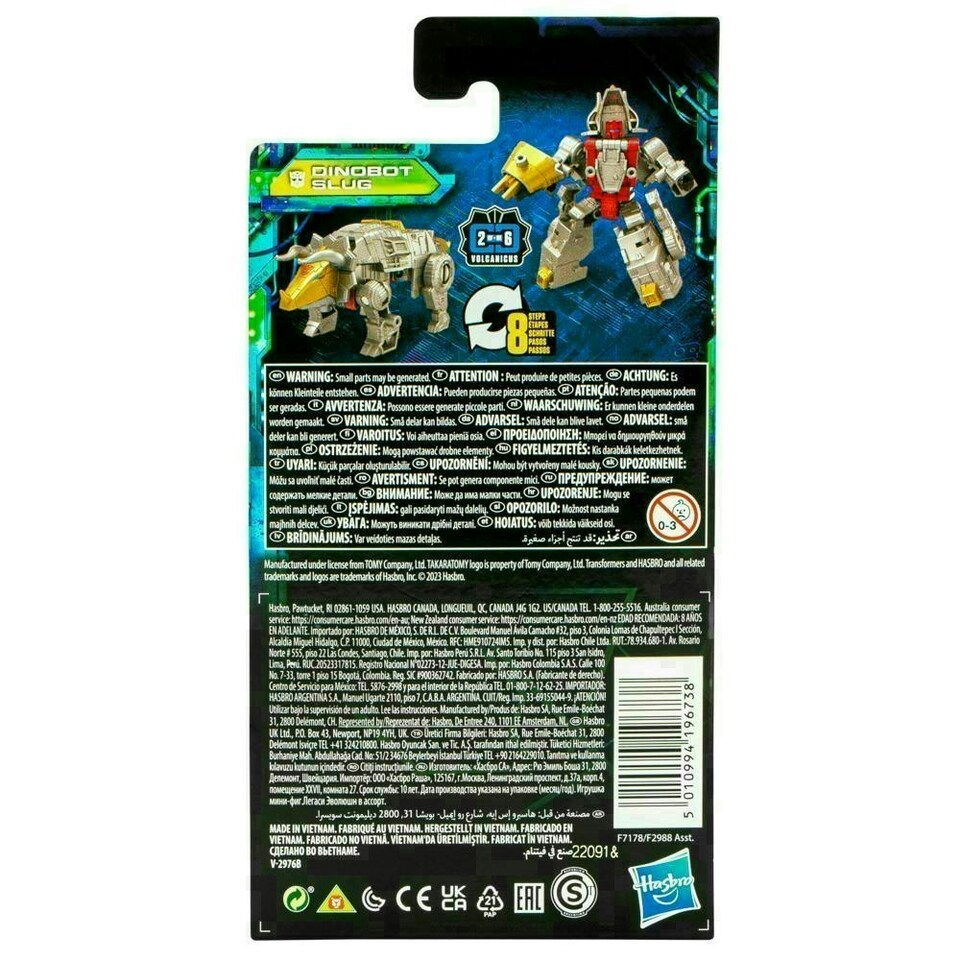 image 1 of Transformers Legacy Evolution Dinobot Slug 9 cm Core Class Action Figure