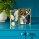 image 1 of Recycled Glass Folded Double Photo Frame