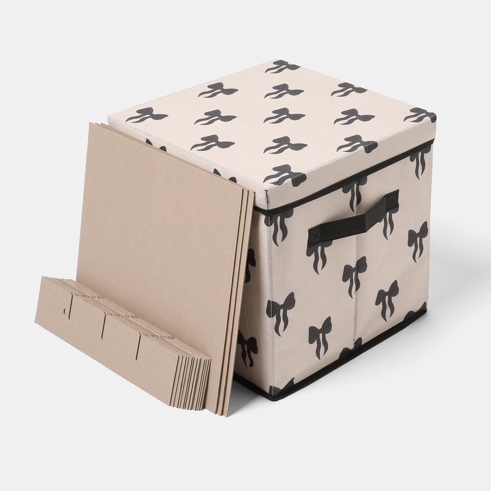 image 1 of OHS Christmas Bauble Storage Box Festive Decoration Organiser 64 Slots
