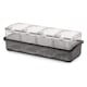 image 2 of Final Touch 5 Piece Garnish Bar Caddy Clear