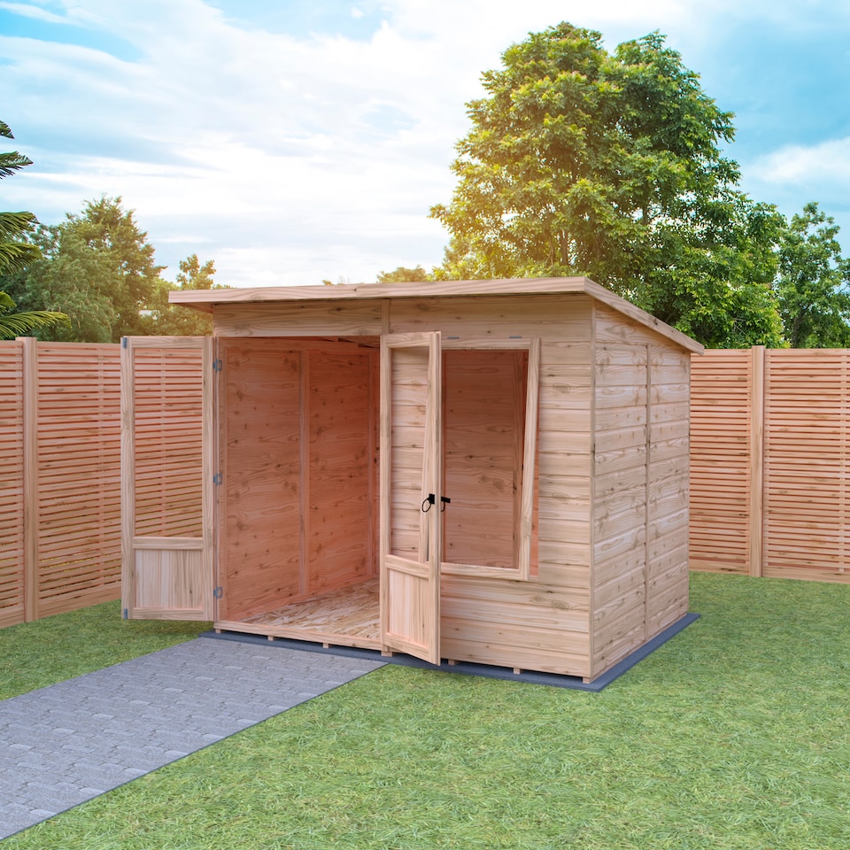 image 1 of Peony 8x6 Pent Summerhouse