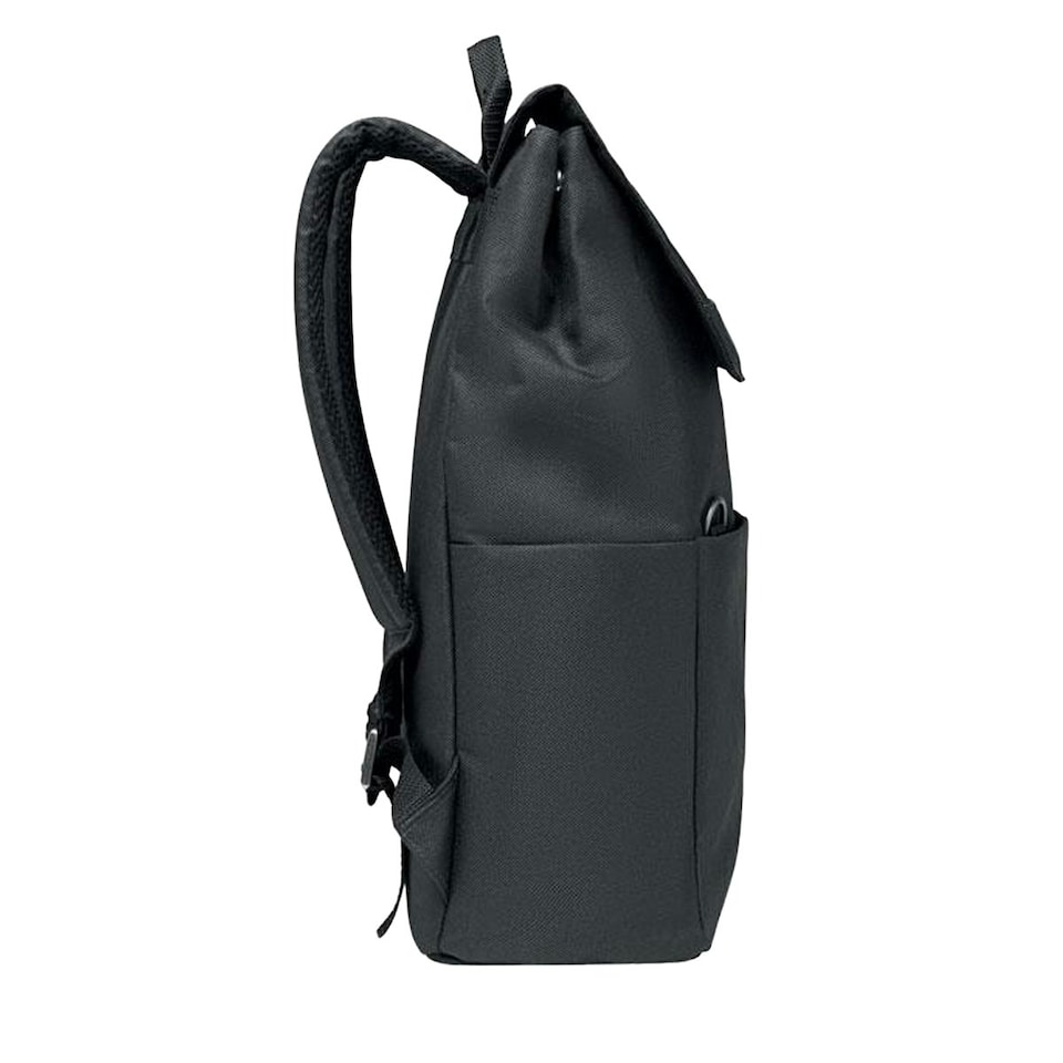 image 1 of MidOcean Daegu Lap Two Tone RPET Laptop Backpack - Black - One Size | Black