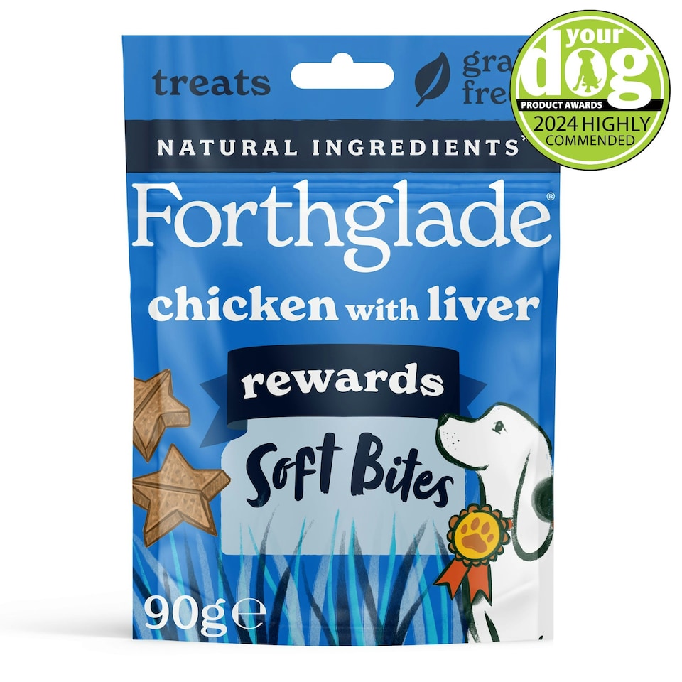 image 1 of Rewards Chicken & Liver Soft Bite Dog Training Treats (8x90g)