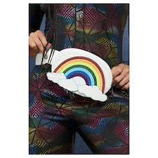 Fever Rainbow Bum Bag - White/Multicoloured - One Size | White