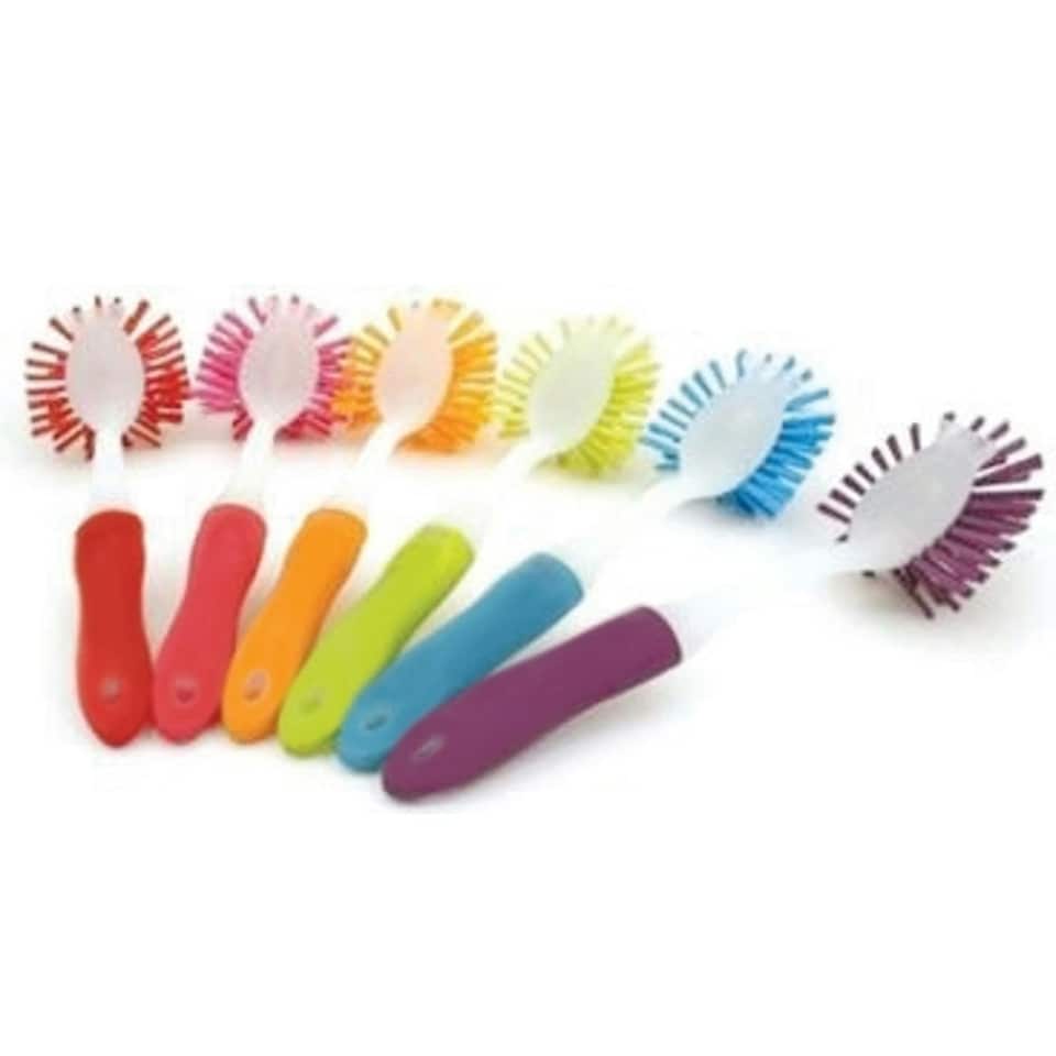 image 1 of Duzzit Wide Head Washing Up Dish Brush - Assorted Colours