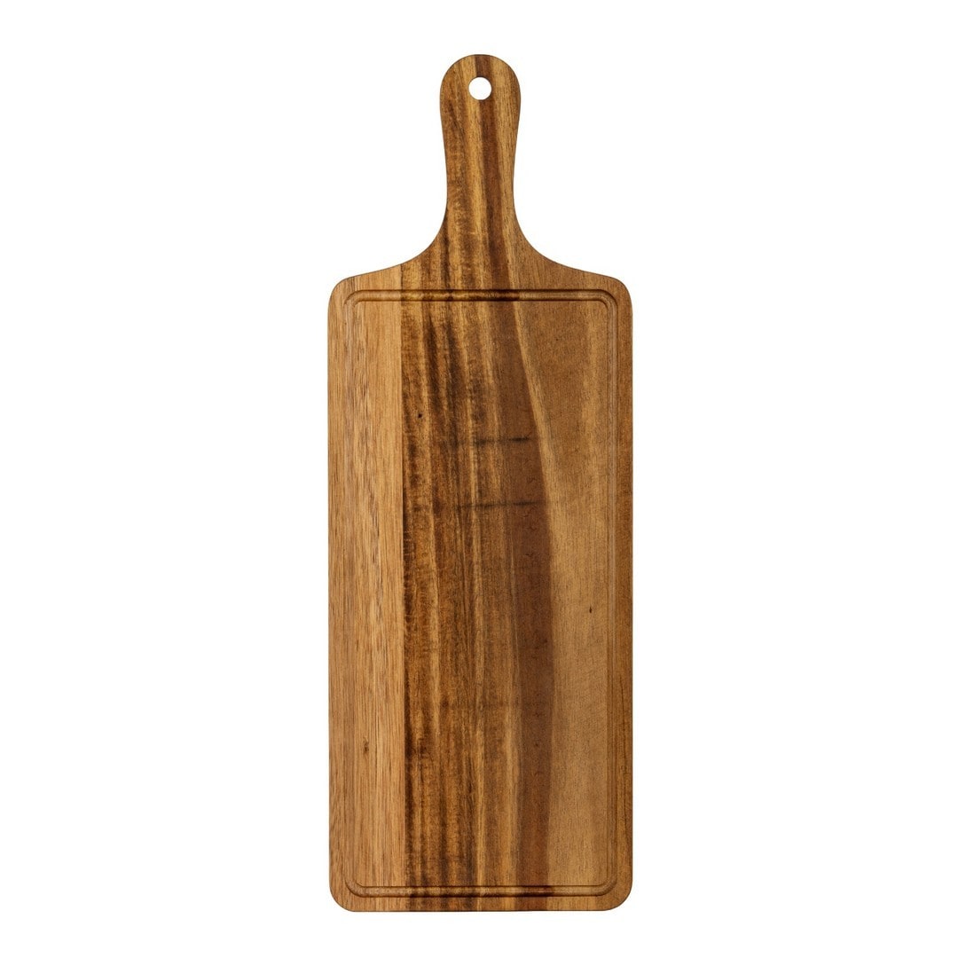 Rectangular Acacia Serving Board - Acacia - L16 x W45 x H1 cm - Brown