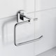 image 1 of Showerdrape Admiralty Chrome Stainless Steel Wall Mounted Toilet Roll Holder | Silver | 1