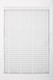 image 3 of Faux Wood Venetian Blind with Tape 230cm Wide x 150cm Drop | 50mm Slat | White | White