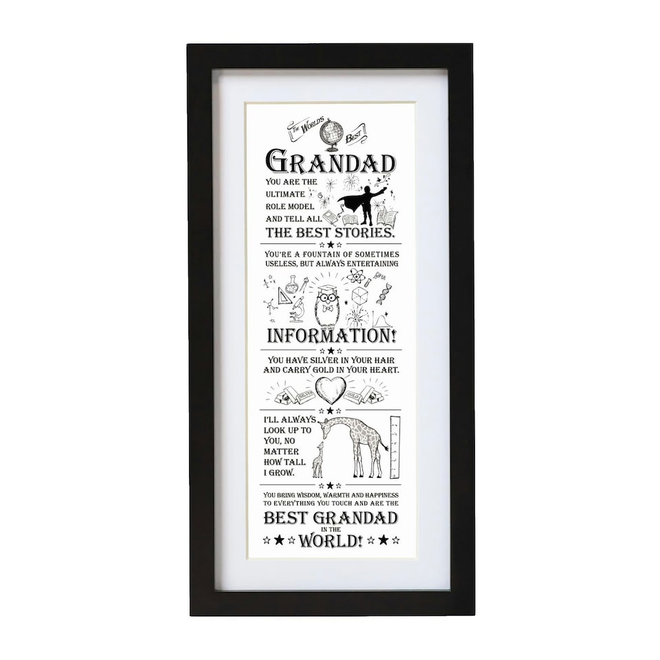 Wall Art - Grandad | Multi