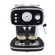 image 4 of Cooks Professional 15-Bar Retro Espresso Coffee Machine 1.2L with Frothing Steam Wand | Black | Black & Silver